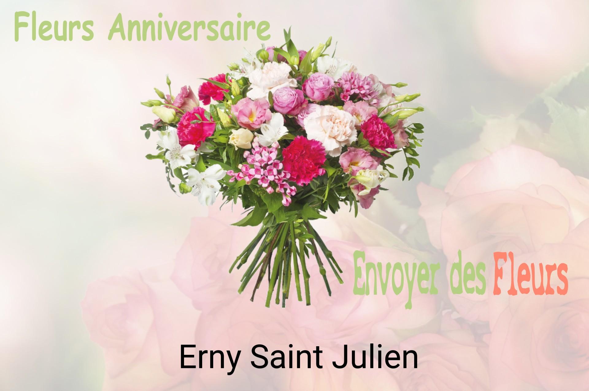 Bouquet de fleurs d’anniversaire livré à Erny-Saint-Julien