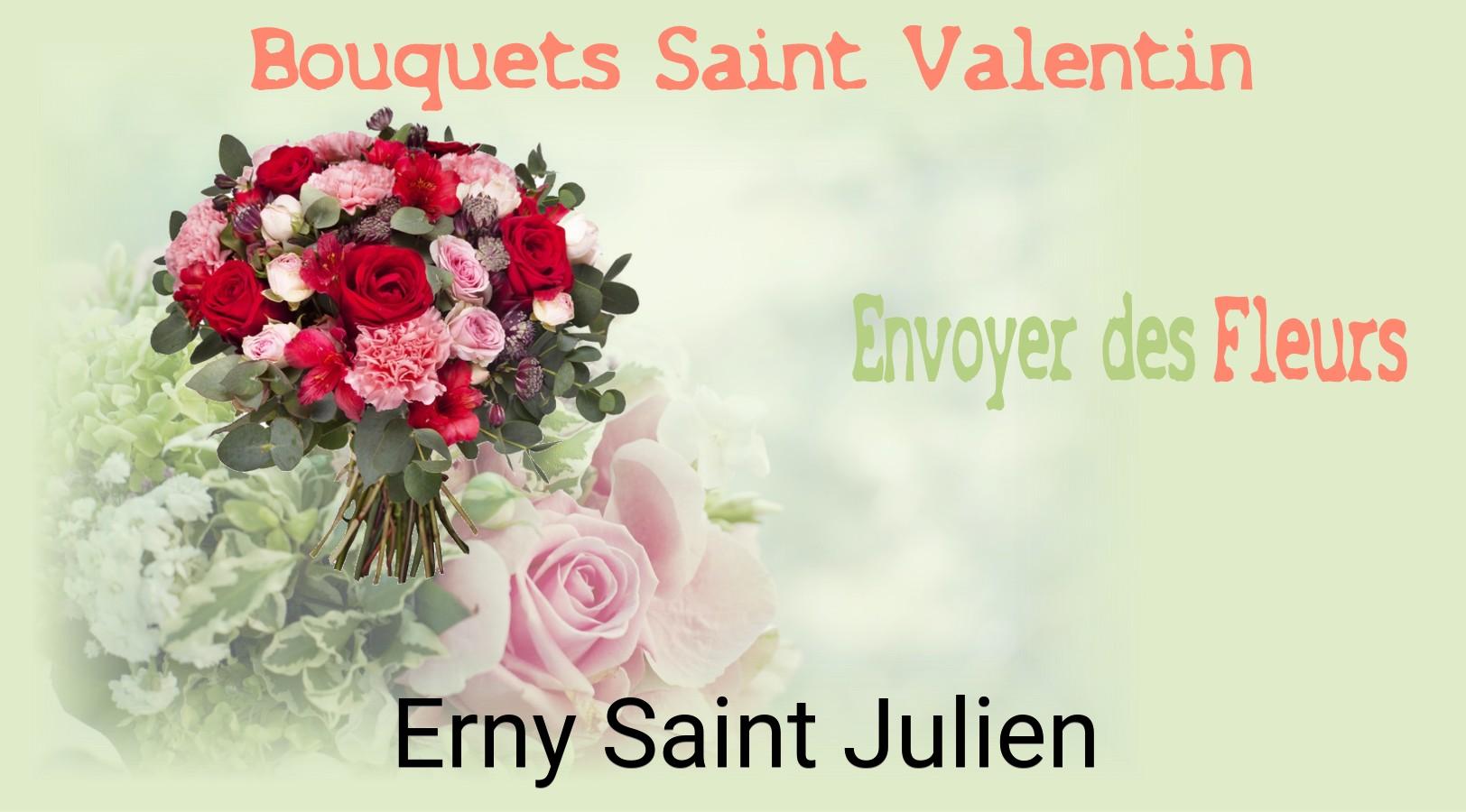 Roses de Saint-Valentin livrées à Erny-Saint-Julien